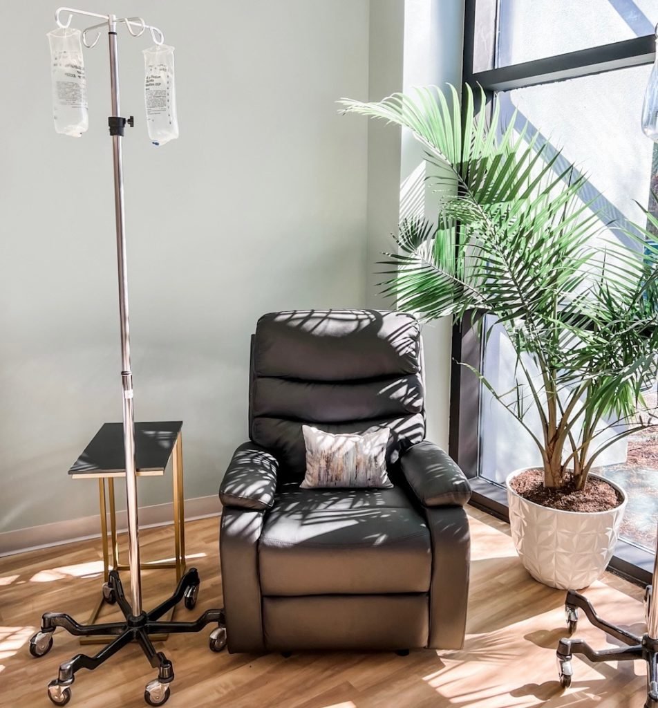 IV Chair Setup